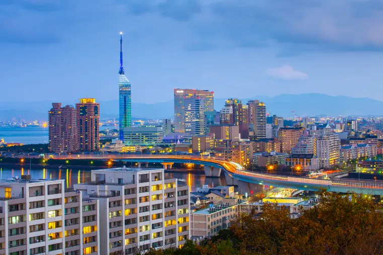 福岡城景